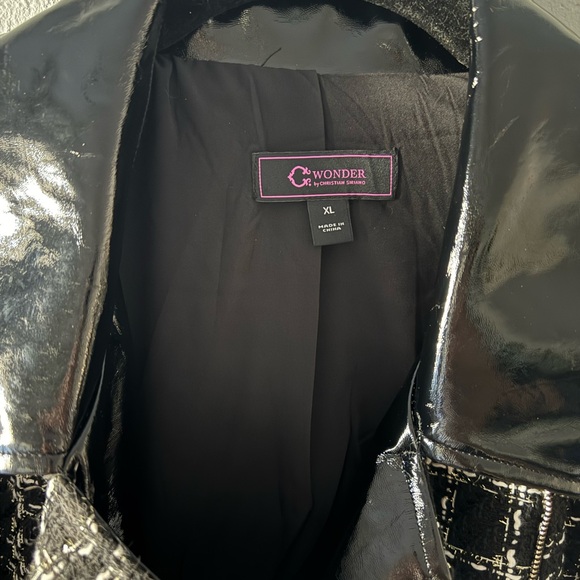 C. Wonder Black and White Checkered Blazer - Picture 3 of 6